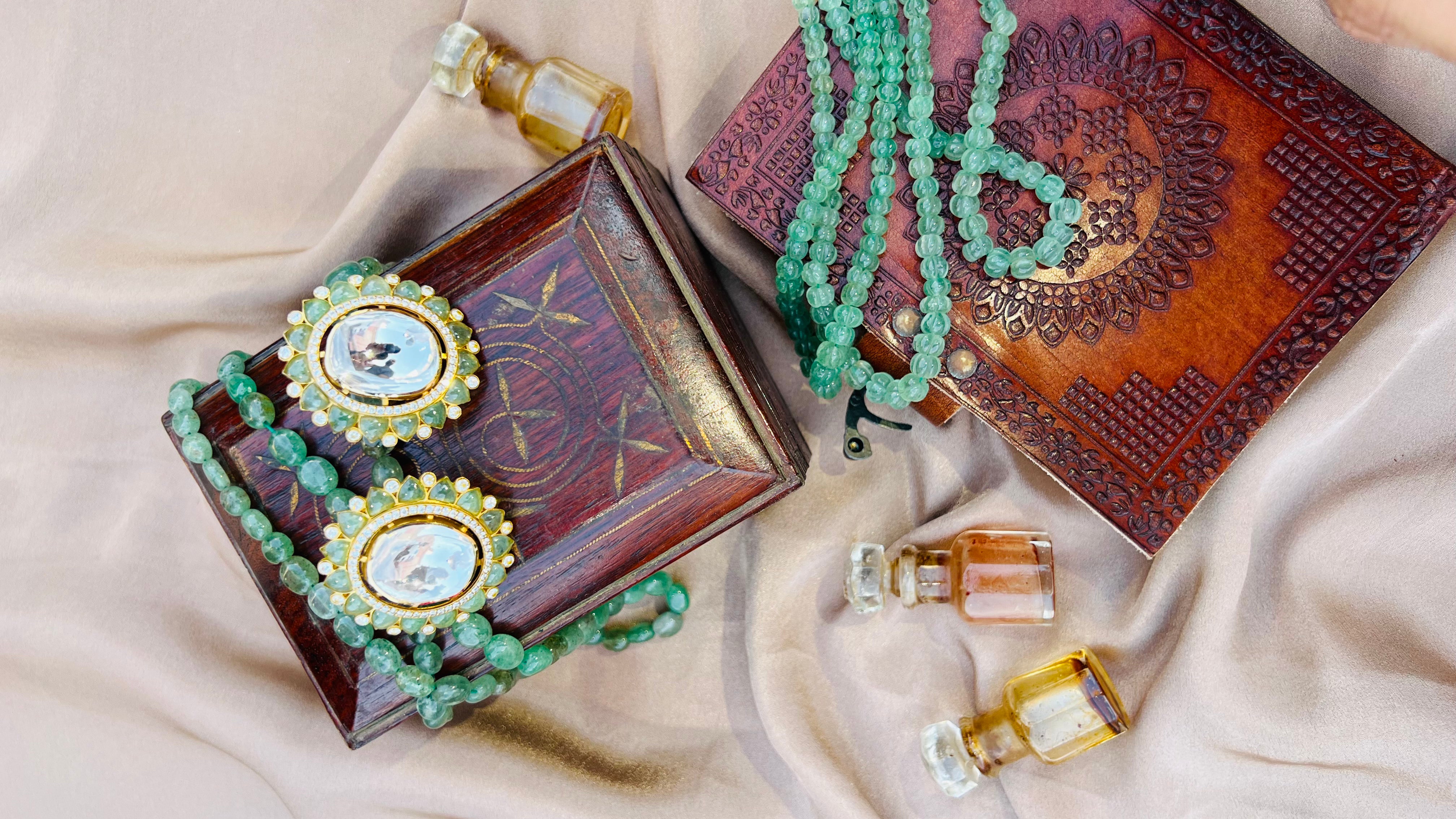 Traditional locket necklace