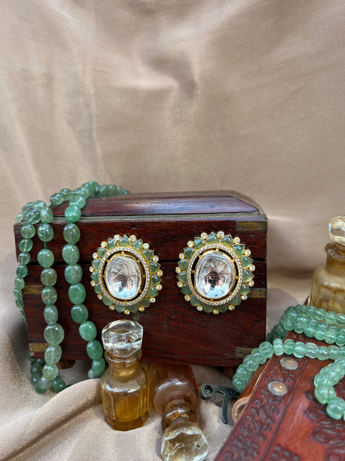 Traditional locket necklace