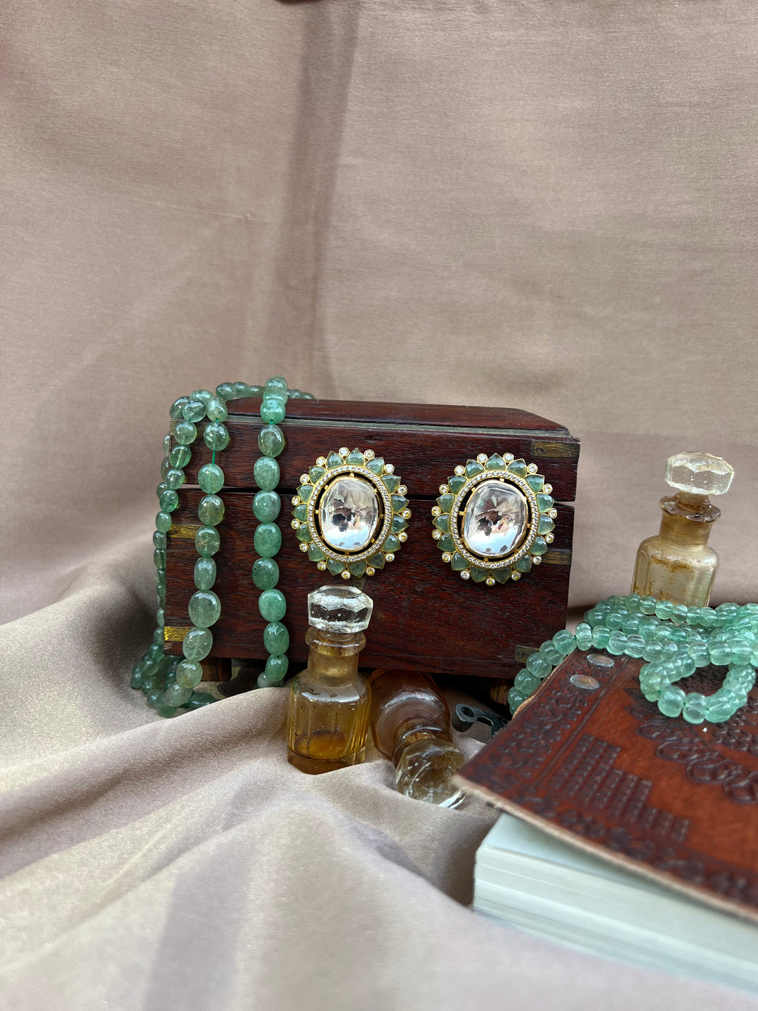 Traditional locket necklace