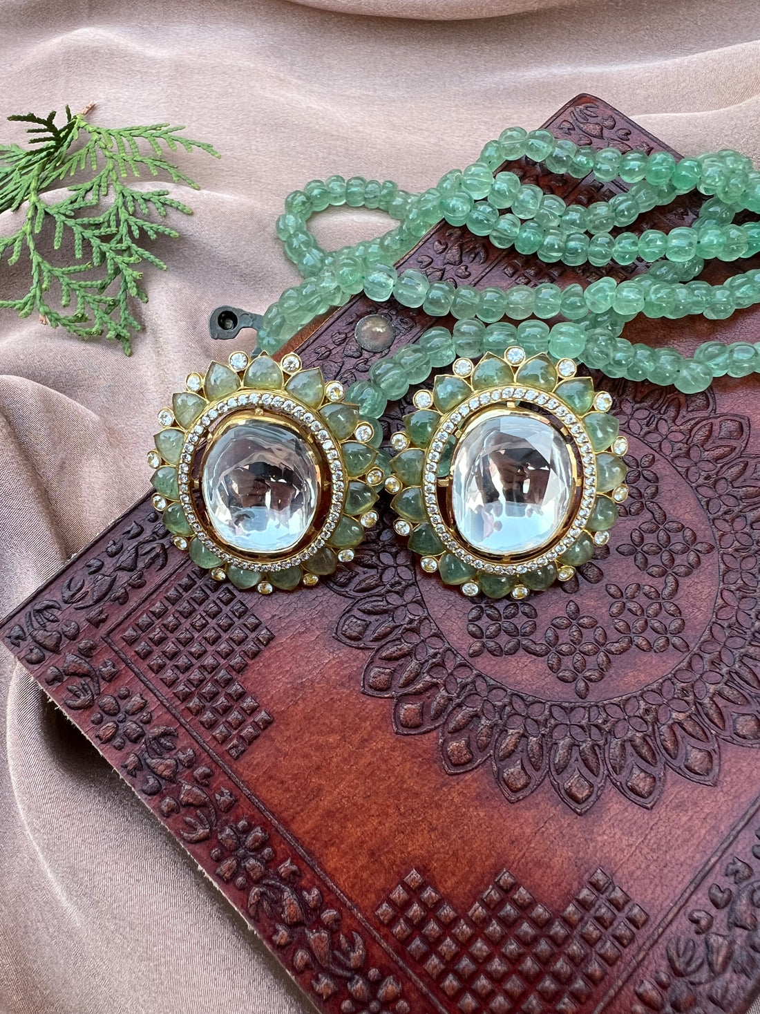 Traditional locket necklace
