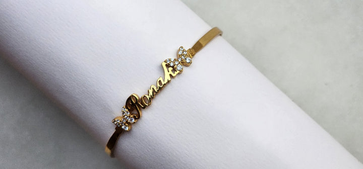 Name Stainless Steel Bracelet